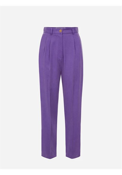 Pantalone over con pence Elisabetta Franchi ELISABETTA FRANCHI | Jeans | PJ66D26E2AS5